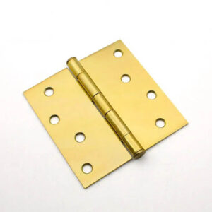 polished brass finishes butt door hinge
