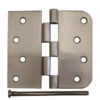 mortise combined hinge with rounded and square corners