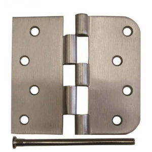 mortise combined hinge with rounded and square corners