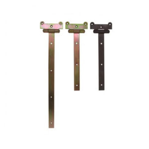Tee strap heavy duty shed hinges